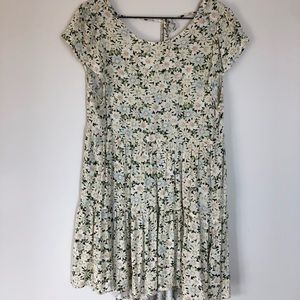 Babydoll floral summer dress
